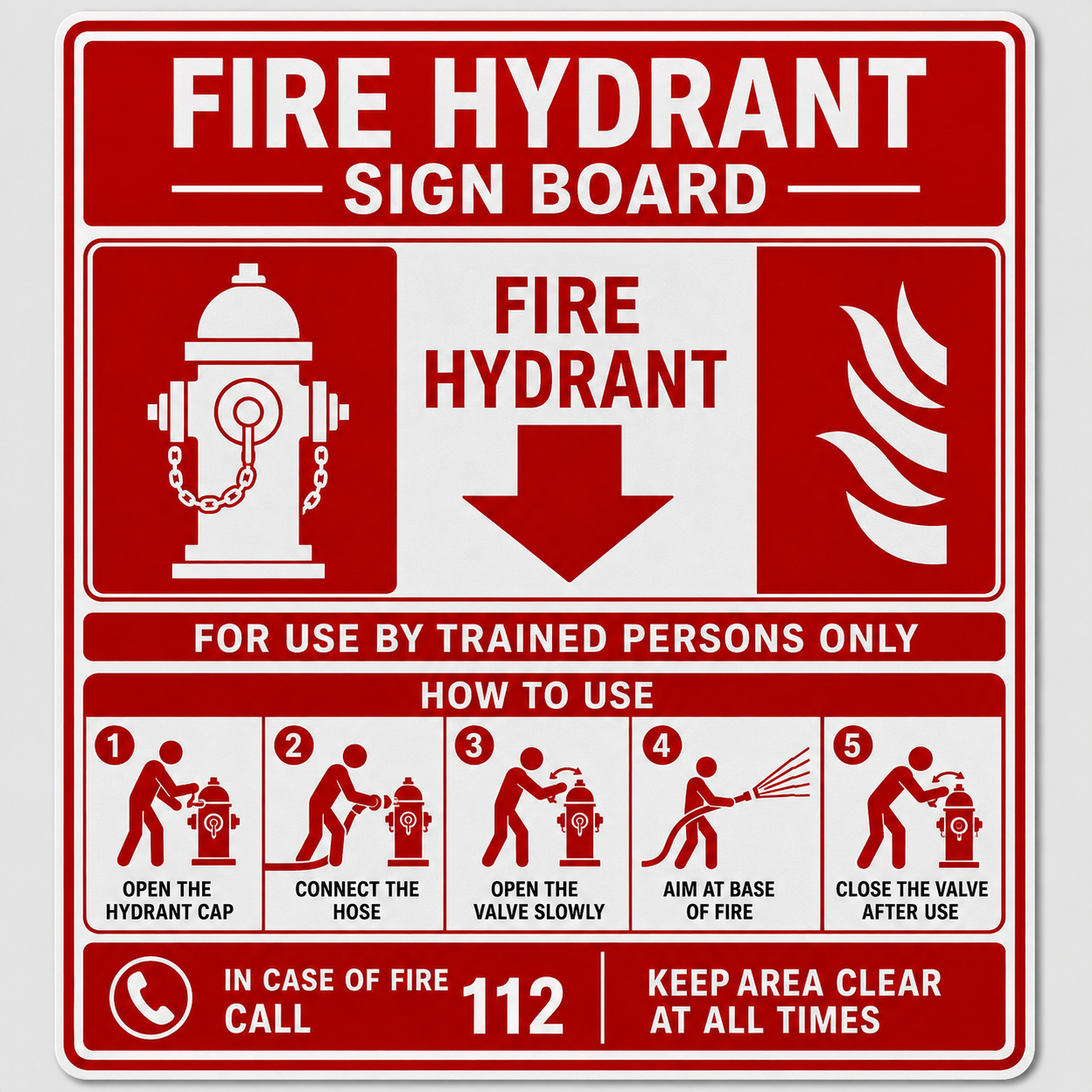 Aluminium Name Plates